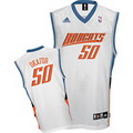 Discount and durable NBA Charlotte Bobcats 50 Emeka Okafor white Adidas Jerseys